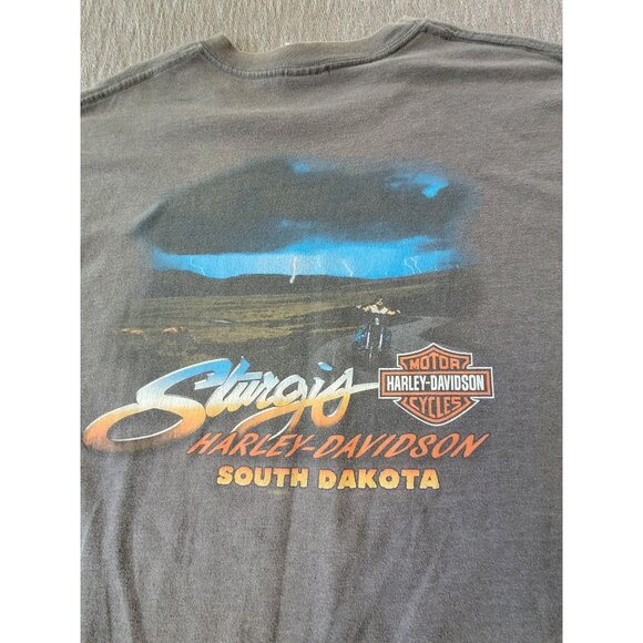 Harley-Davidson T-Shirt Size XL Sturgis For Those About To Ride We Salute You - Picture 1 of 10